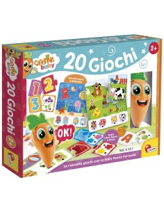 CAROTINA BABY, 20 GIOCHI EDUCATIVI CON PENNA PARLANTE