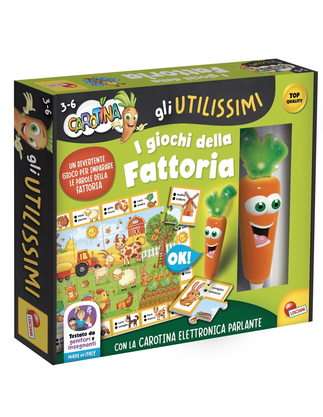 CAROTINA I GIOCHI DELLA FATTORIA CON PENNA PARLANTE