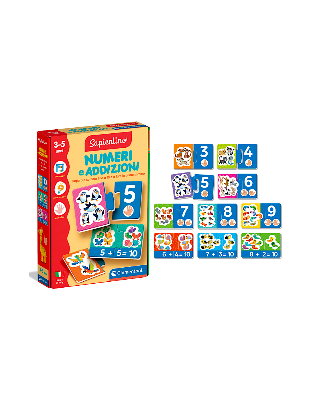 SAPIENTINO 16840 NUMERI E ADDIZIONI