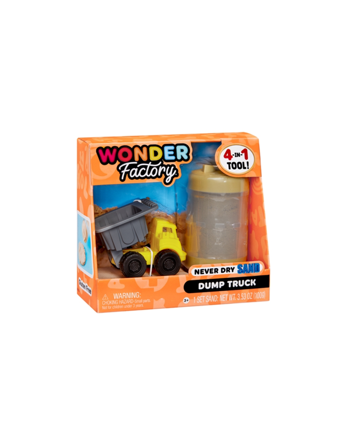 WONDER FACTORY 595168 MEZZO LAVORO CON SABBIA MODELLABILE ASSORTITO