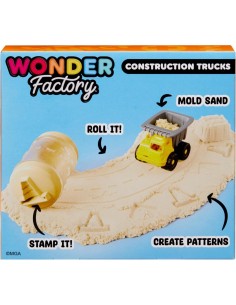WONDER FACTORY 595168 MEZZO LAVORO CON SABBIA MODELLABILE ASSORTITO