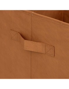 Contenitore per bambini Leopardo Atmosphera Velluto Beige 29x29 cm