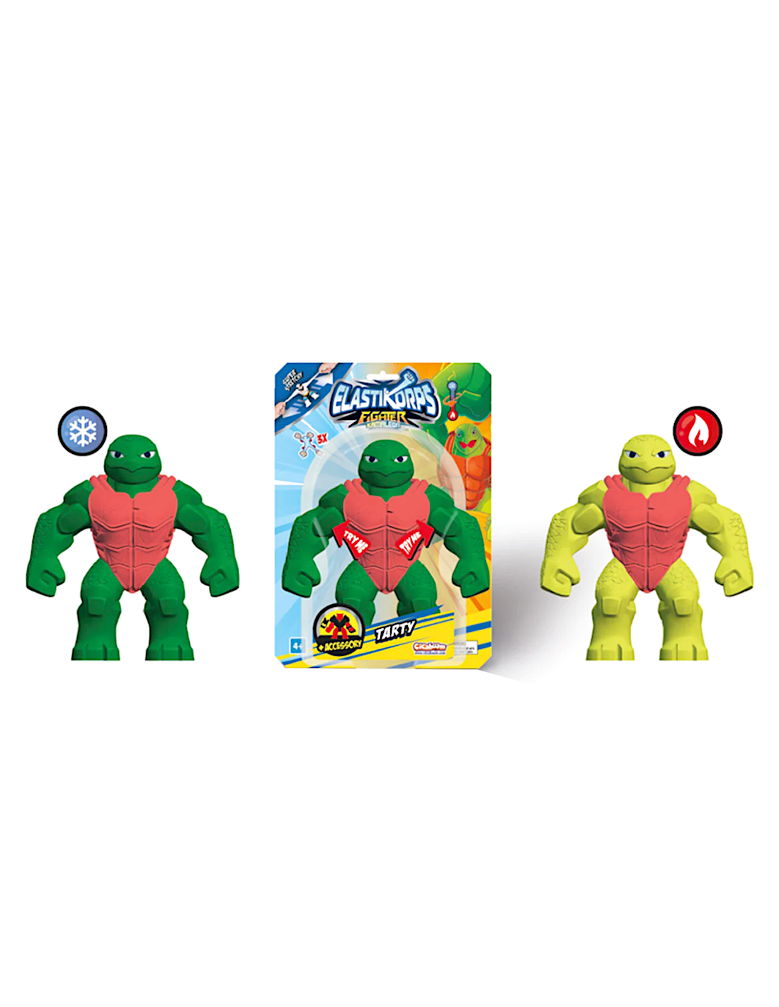 ELASTIKORPS KAMALEON BLISTER 12CM ASSORTITO