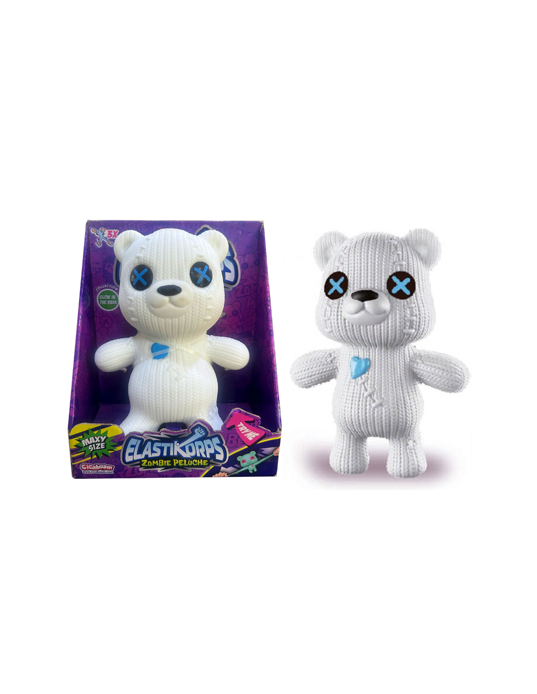 ELASTIKORPS ZOMBIE PELUCHES MAXY KUMAZU