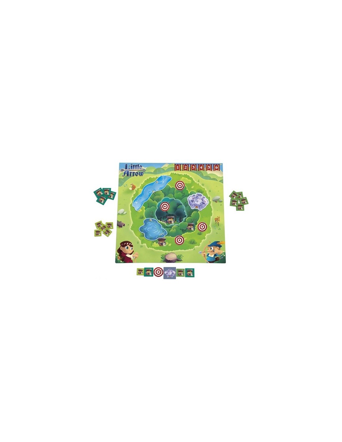 GIOCO LITTLE ARROW  10097 GIOCO  EDUCATIVO BAMBINI 3+ MULTICOLORE SICURO E DIVERTENTE