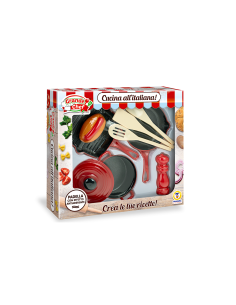 GRANDE CHEF - SET PENTOLE CON ACCESSORI, GIOCO CHEF