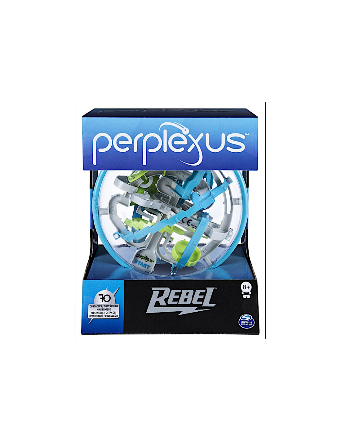 PERPLEXUS REBEL 6053147 LABIRINTO 3D, 70 OSTACOLI IN UNA SFERA, GIOCO + 8ANNI