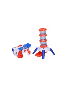 PISTOLA CON BERSAGLIO E PROIETTILI DI GOMMA SOFFICI  GIOCO BAMBINI, GLOBO WTOY 41653