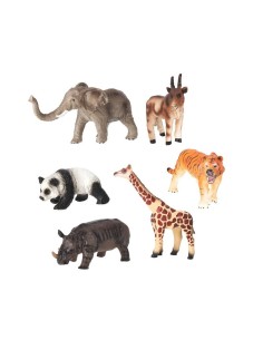 ANIMALS MATES 42643 ANIMALI SAVANA SOFFICI ASSORTITO 2