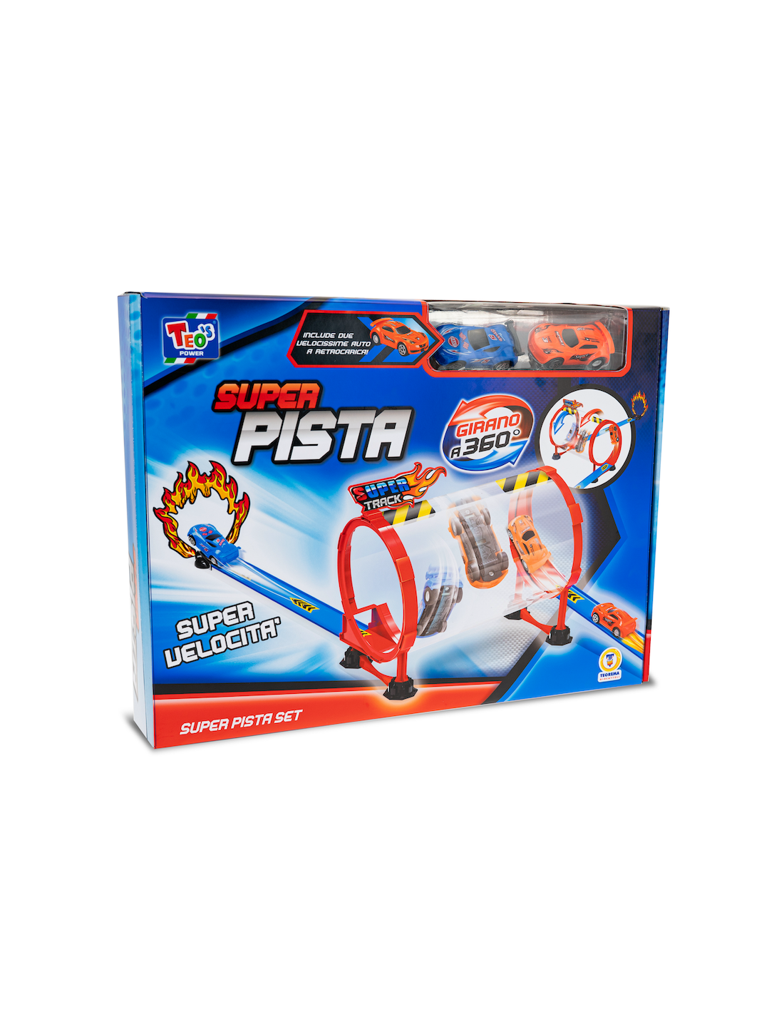 TEO'S - PISTA GALLERIA CON 2 MACCHINE RETROCARICA