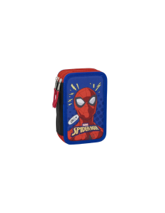 ASTUCCIO SPIDERMAN CON COLORI INCLUSI, MULTISCOMPARTI, 3 ZIP 2700001257 2