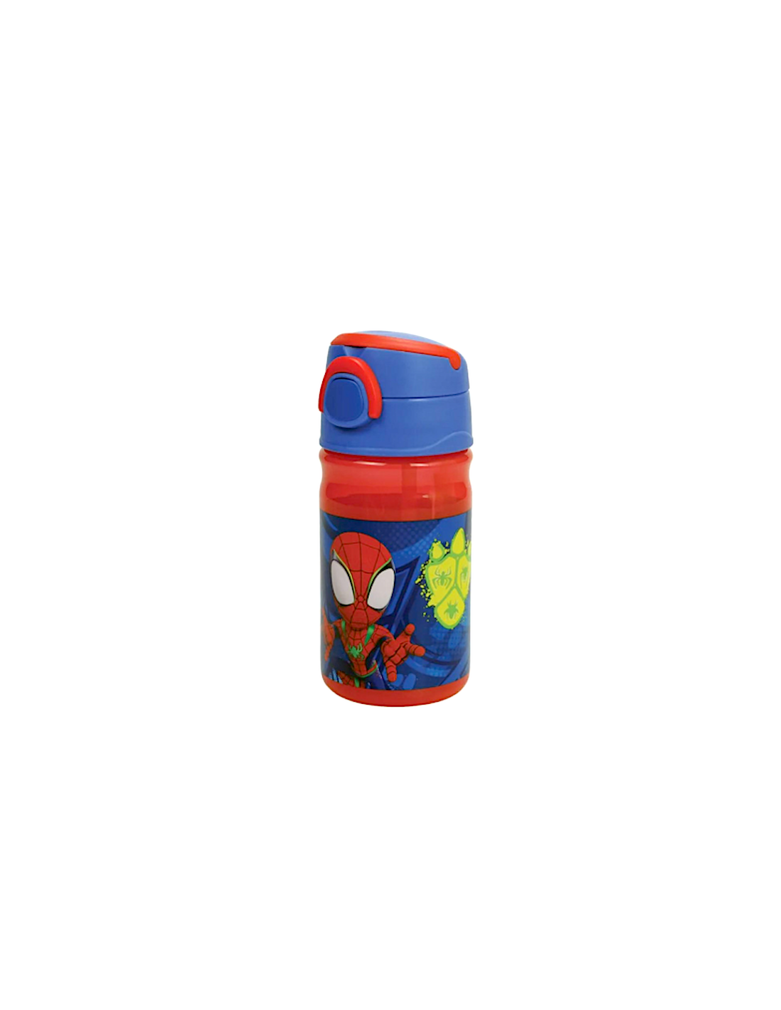 BORRACCIA DI PLASTICA 350ML SPIDEY 01204 CON BECCUCCIO PER BAMBINI, SCUOLA, TEMPO LIBERO