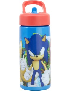 BORRACCIA 420ML SONIC IN PLASTICA CON CANNUCCIA, PER BAMBINI 2
