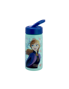 FROZEN BORRACCIA 420ML CON CANNUCCIA E MANICO INTEGRATO PER BAMBINI