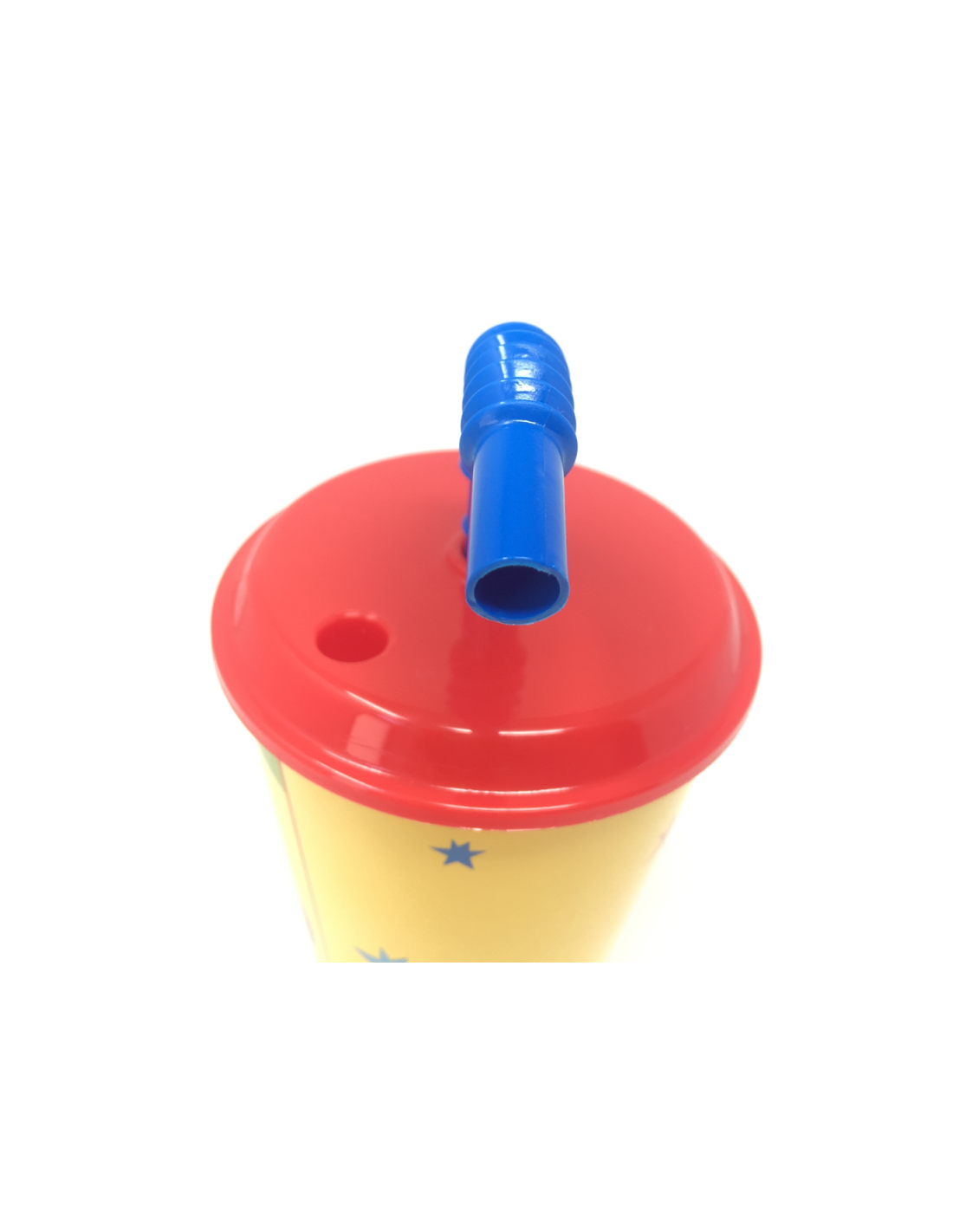 BICCHIERE IN PLASTICA 430ML CON CANNUCCIA BING