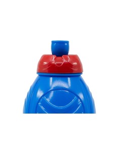BORRACCIA IN PLASTICA SPORTIVA 400MLAVENGERS, SUPEREROI, CM. 18x6, 5 PER SCUOLA, BAMBINI