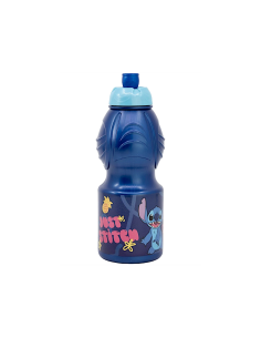 BORRACCIA 400ML STITCH IN PLASTICA RIUTILIZZABILE, PER BAMBINI