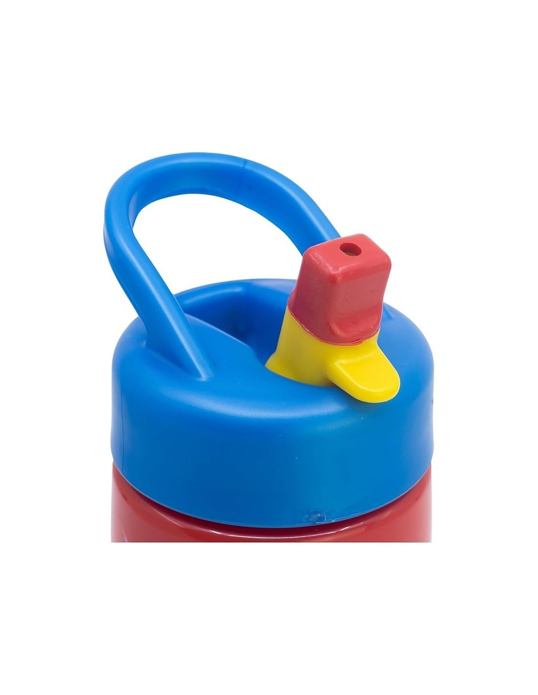 BORRACCIA 420ML SPIDERMAN CON CANNUCCIA E MANICO INTEGRATO, PER BAMBINI