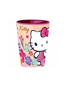 BICCHIERE IN PLASTICA 260ML HELLO KITTY PER BAMBNI