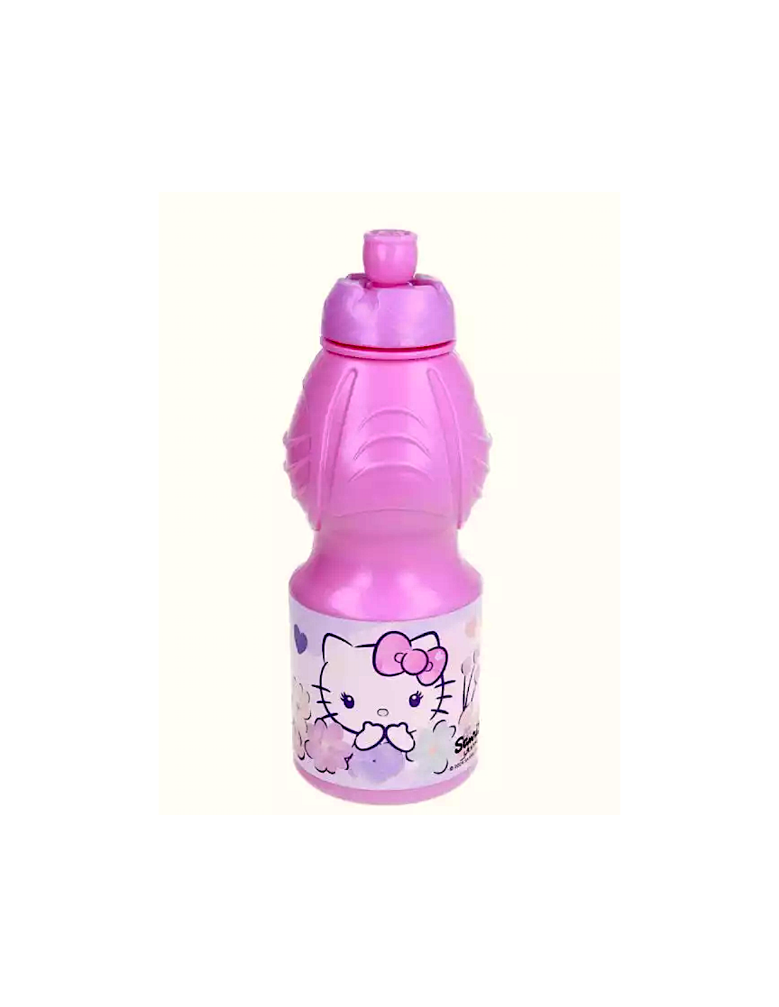 BORRACCIA IN PLASTICA 400ML HELLO KITTY, PER BAMBINI