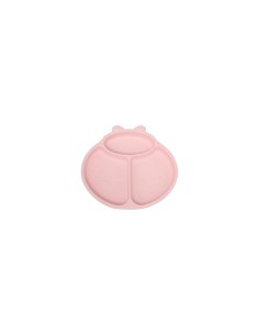 Set Piatti, 4 Pezzi, Silicone, Rose, Lavabile, Antiscivolo, Bambini 2