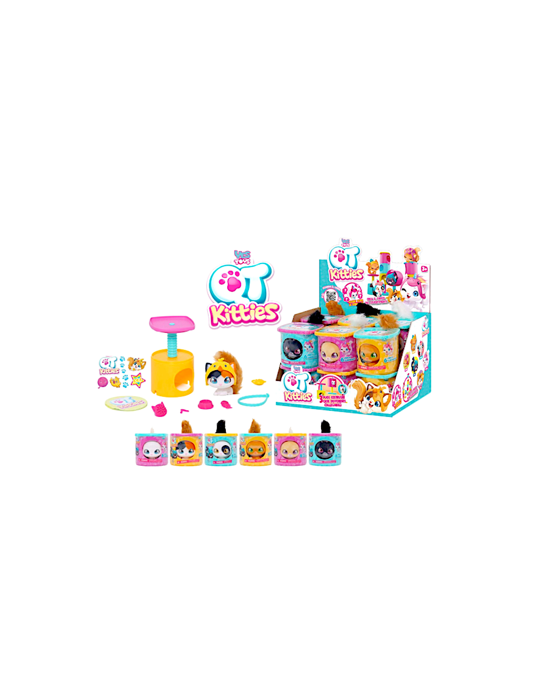 GATTINO E CASETTA MODULARE QT KITTIES MGG17423