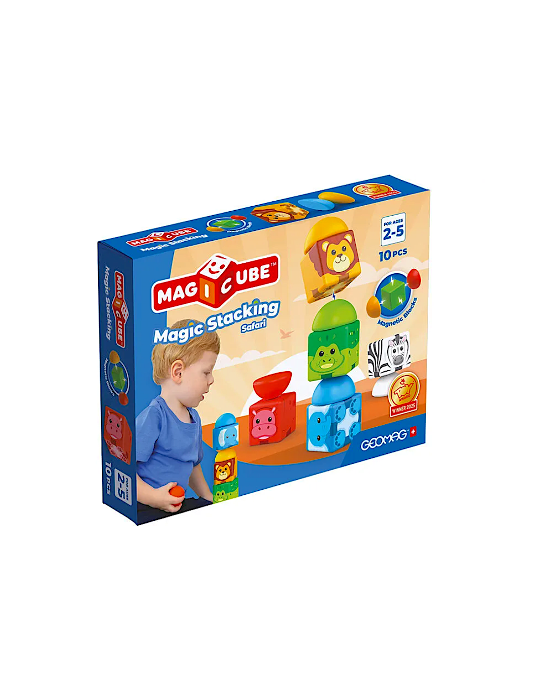 GEOMAG 305 MAGICUBE 10PZ STACKING SAFARI