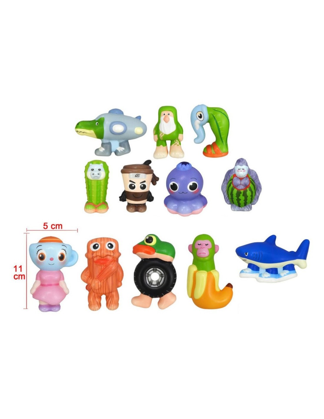 Brain Stress Squishy 11 cm – Antistress Brainrot Skifidol