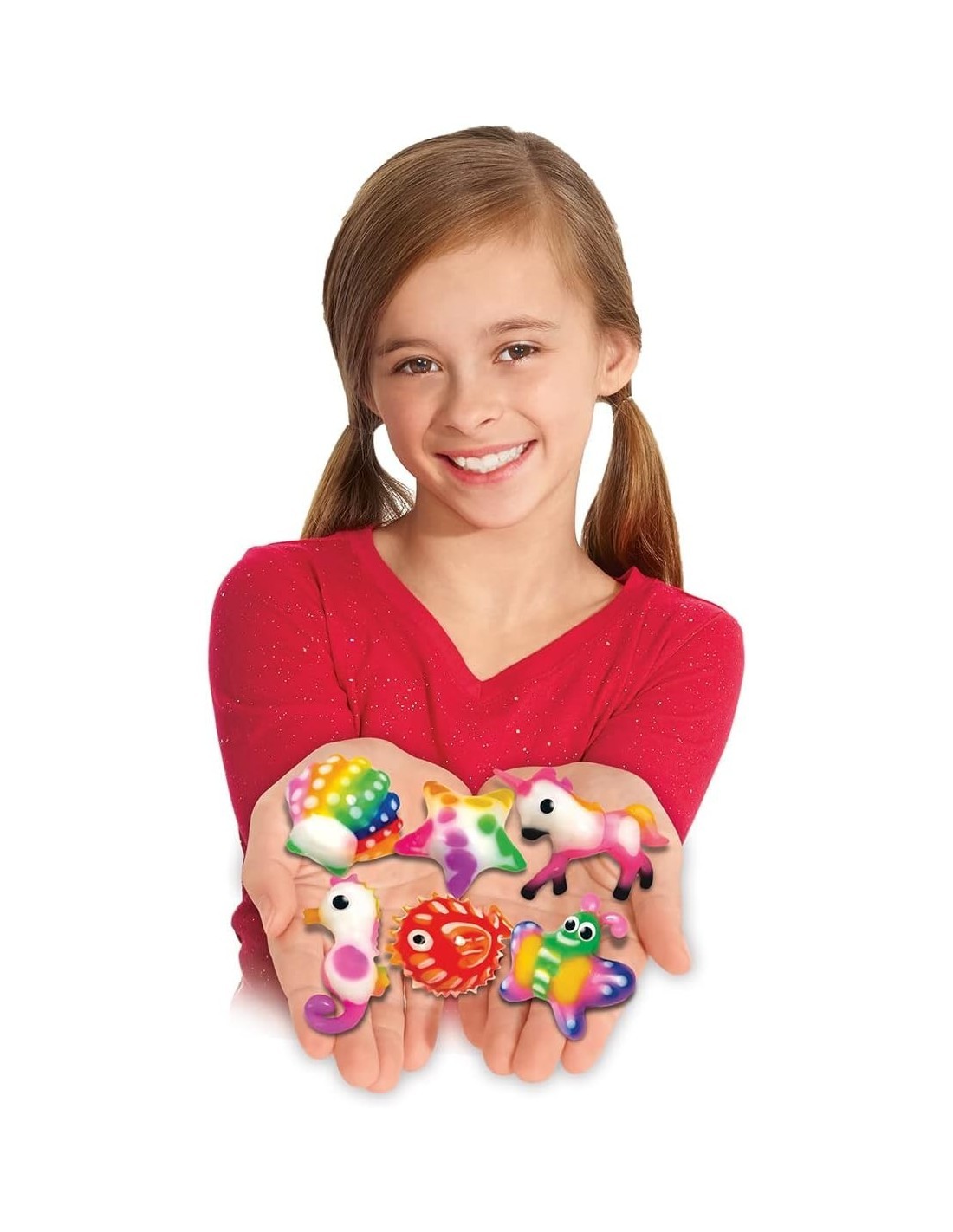 SIMBA, AQUA GELZ STARTER SET, 4 BOTTIGLIE GEL COLORATO 30 ML, 3 FORME, GIOCO CREATIVO 8+, 106322561