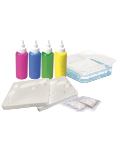 SIMBA, AQUA GELZ STARTER SET, 4 BOTTIGLIE GEL COLORATO 30 ML, 3 FORME, GIOCO CREATIVO 8+, 106322561