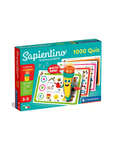 Clementoni Sapientino La Penna Parlante 1000 Quiz gioco educativo bambini 3-6 anni