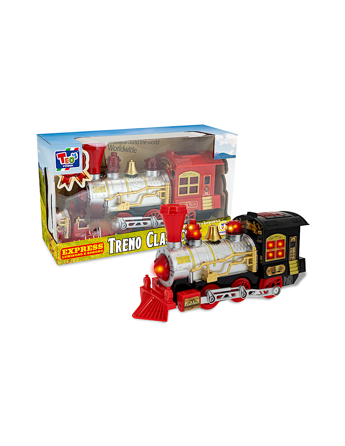 LOCOMOTIVA LUCI E SUONI ASSORTITO-PLAYCITY -
