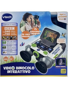 VIDEO BINOCLO INTERATTIVO, 6 MODALITÀ DI GIOCO, SCHERMO LCD, 5-12 ANNI 2