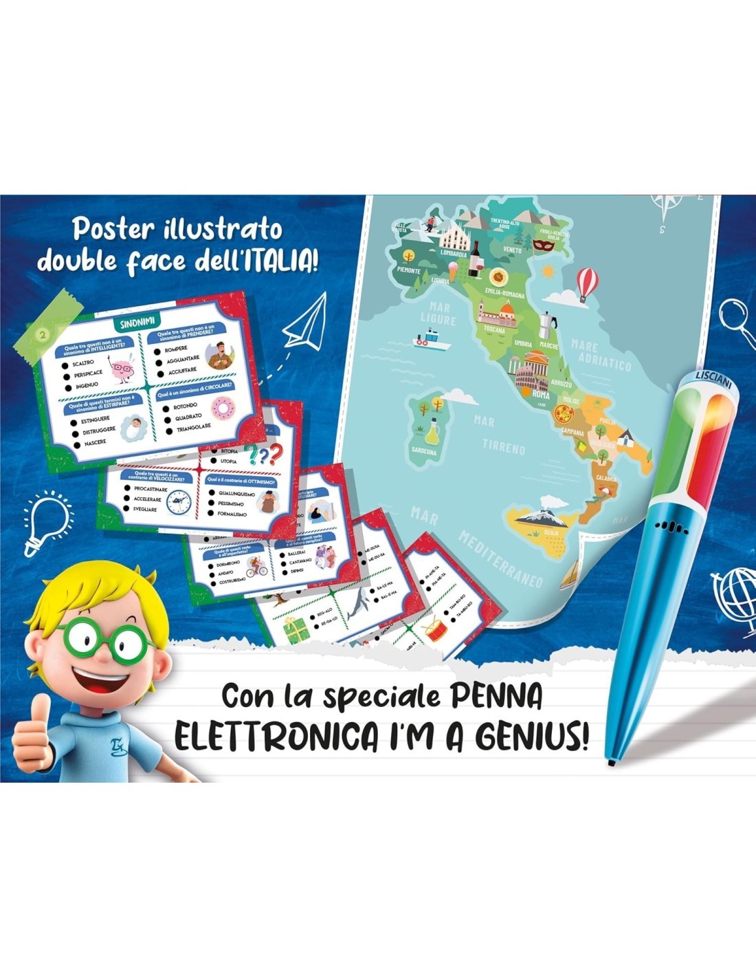 I'M GENIUS  ITALIANO RACCOLTA GIOCHI SMART SCHOOL