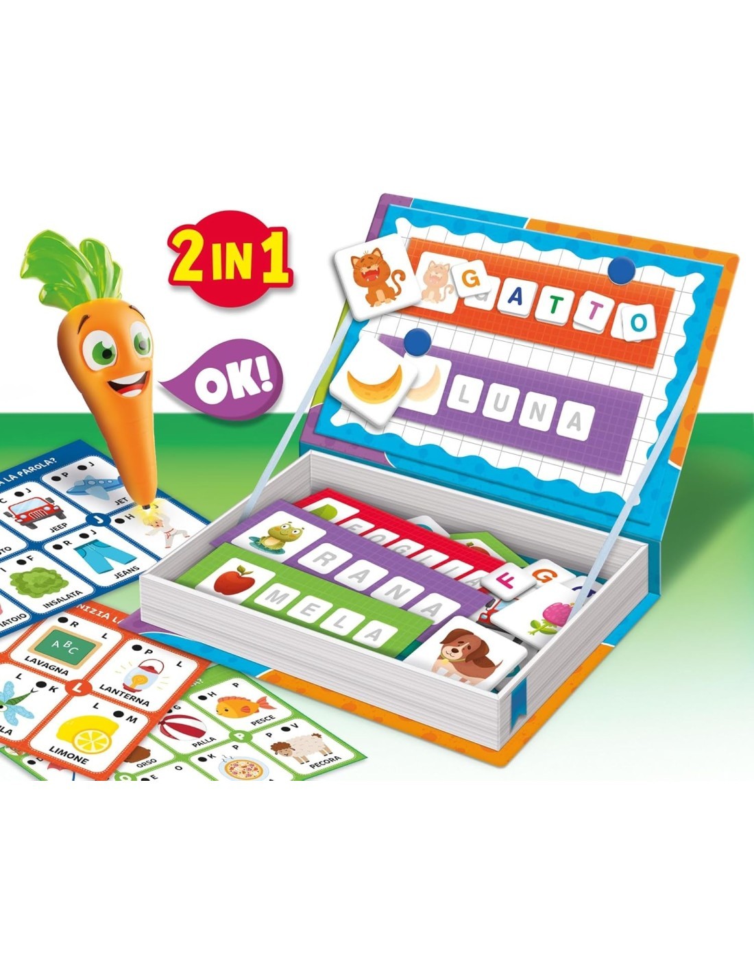 CAROTINA  LETTERE E PAROLE 2IN1