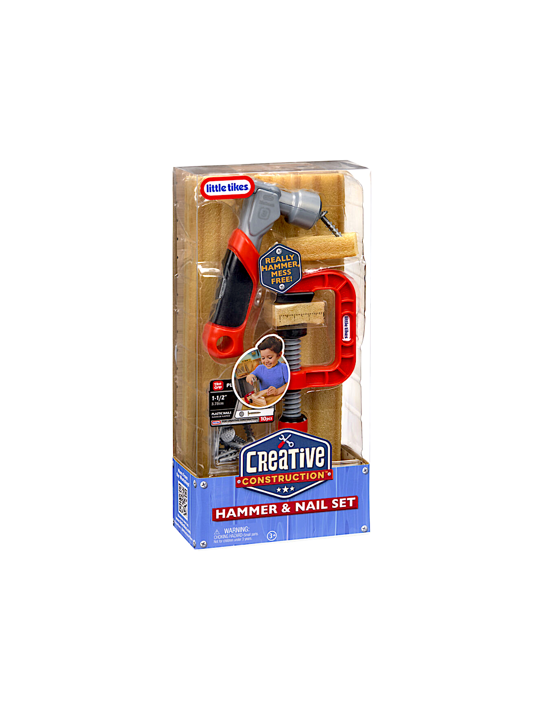 LITTLE TIKES 643248 SET MARTELLO E CHIODI