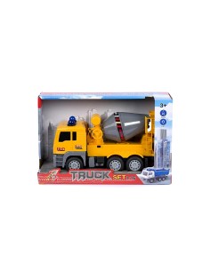 BETONIERA CON LUCI E SUONI SCALA 1:16, VEICOLO GIOCATTOLO REALISTICO