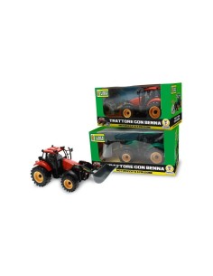 LINEA VERDE TRATTORE GIOCATTOLO A FRIZIONE CON BENNA ASSORTITO