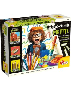 I'M GENIUS, LABORATORIO DELLE MATITE, GIOCO EDUCATIVO CREATIVO BAMBINI 5+ ANNI