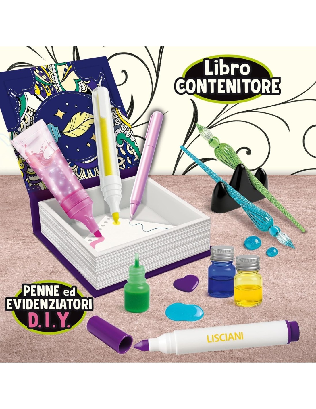 I'M GENIUS  LABORATORIO DEGLI INCHIOSTRI, KIT SCIENTIFICO, GIOCO EDUCATIVO