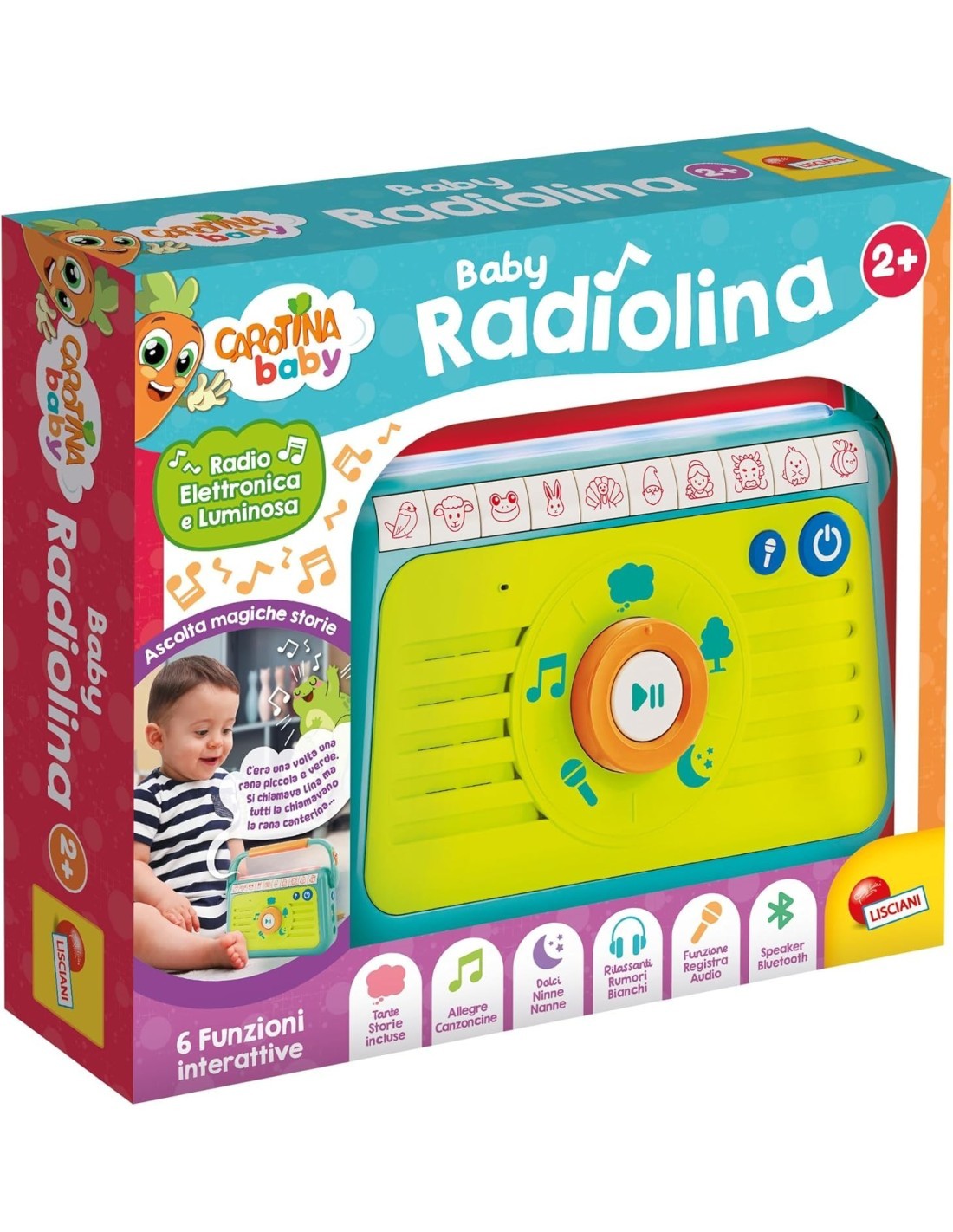 CAROTINA BABY BABY RADIOLINA PER BAMBINI
