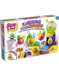 SLIMI SCIENCE 113996 LA FABBRICA DEGLI AVOCADO, KIT CREATIVO, AVOCADO SQUISH, GIOCO MANUALE