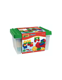 SCATOLA COSTRUZIONI  UNICOPLUS MAXI 48PZ MATTONCINI COLORATI