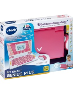 COMPUTER BIT SMART GENIUS PLUS, COMPUTER ROSA INTERATTIVO BAMBINI, MOUSE INCLUSO, 164 ATTIVITÀ 2