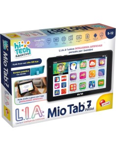 MIO TAB L.I.A, TAB, 7", TABLET EDUCATIVO PER BAMBINI CON INTELLIGENZA ARTIFICIALE L.I.A.