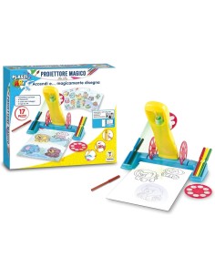 PLASTIART - PROIETTORE MAGICO PER DISEGNARE, CON ACCESSORI INCLUSI 2