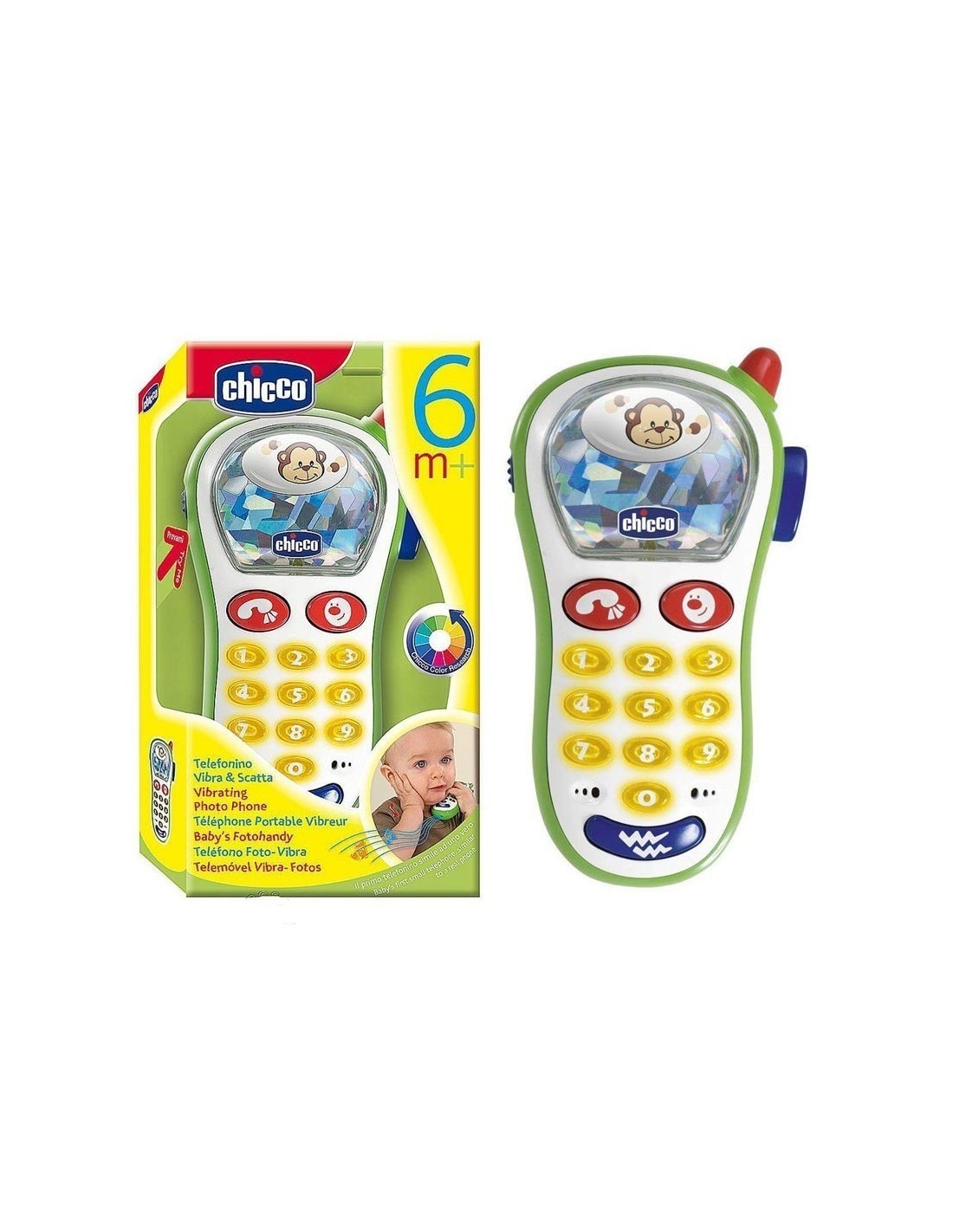GIOCO TELEFONINO VIBRA E SCATTA PNT CHICCO su TreG Ingrosso