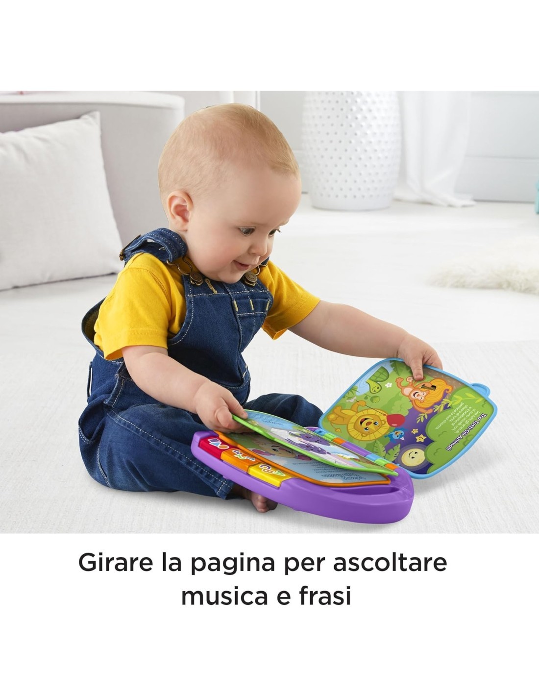 FISHER PRICE CDH49 LIBRO DELLE CANZONCINE MATTEL su TreG Ingrosso