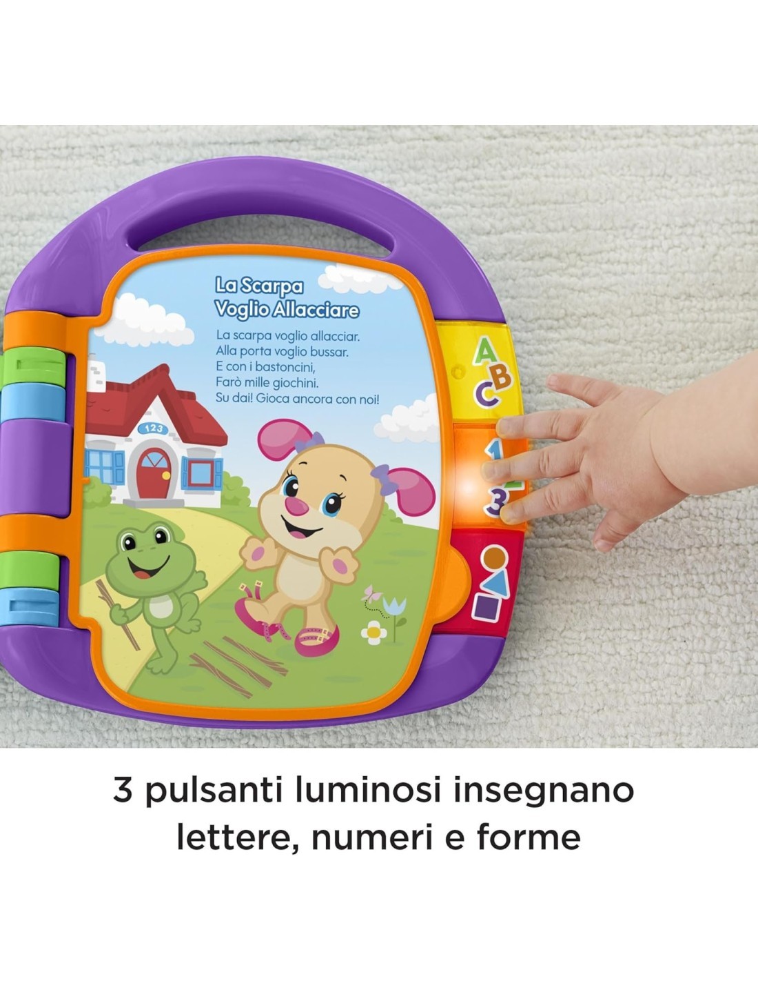 FISHER PRICE CDH49 LIBRO DELLE CANZONCINE MATTEL su TreG Ingrosso