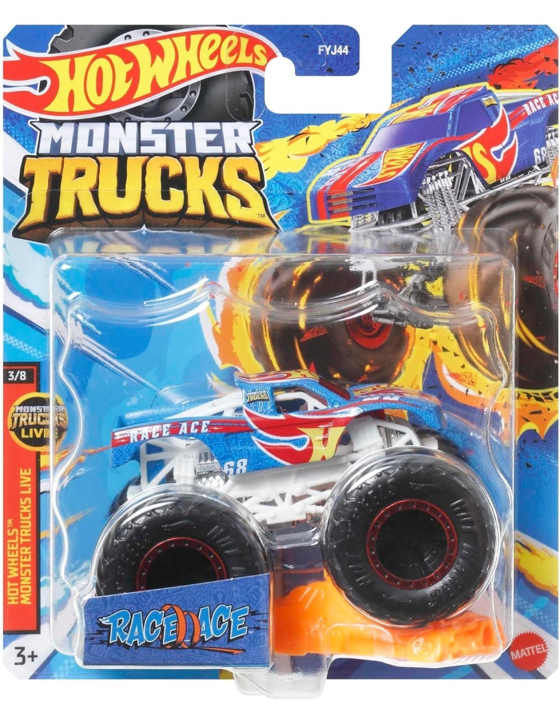 HOT WHEELS FYJ44 MONSTER TRUCKS ASSORTITO MATTEL su TreG Ingrosso